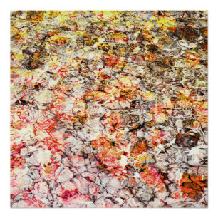 Koele, moderne, kleurrijke abstracte achtergrond perfect poster