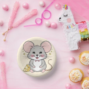 Koele Muizendieren Huisdier cartoon Verjaardag Papieren Kommen