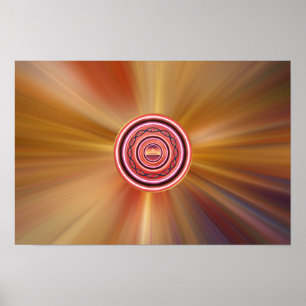 Koele muurkunst voor woonkamer en interieur poster