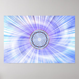 Koele muurkunst voor woonkamer en interieur poster