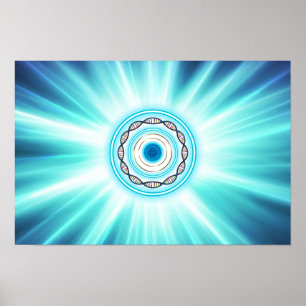 Koele muurkunst voor woonkamer en interieur poster