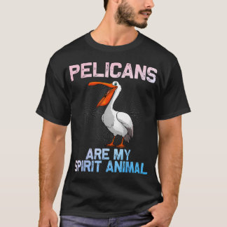 Koele Pelikaan Pelikaan Vogel T-shirt