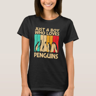 Koele Pinguïn Voor Jongens Kinderen Keizerspinguïn T-shirt