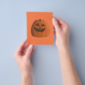 Koele pompoen flyer (Hand)