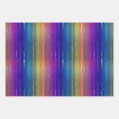 Koele regenboogwaterverf Drip esthetisch patroon Inpakpapier Vel (Voorkant 2)