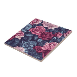 Koele Roos keramische Tegels voor indoor floori Tegeltje