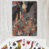 Koele samoerai pokerkaarten