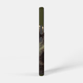 Koele Schattigee wasbeer in Glazen Dierlijke Humor Samsung Galaxy Hoesje (Rechterkant)