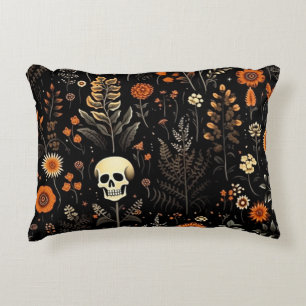 Koele schedel Halloween Patroon Accent Kussen