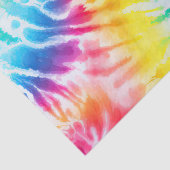 Koele streep wervelt stropdas kleurstof tissuepapier (Detail)