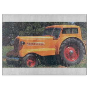 Koele tractor snijplank