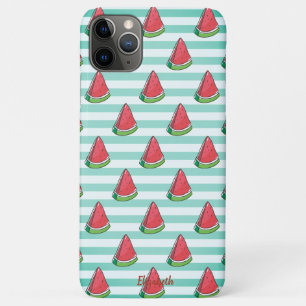 Koele Watermeloen Strepen - Persoonlijk iPhone 11 Pro Max Hoesje