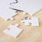 Koele weergave van de looppas legpuzzel (Zijkant)