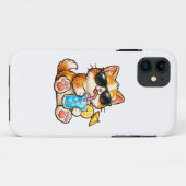 Koele Zomer Kat Case-Mate iPhone Case (Achterkant (horizontaal))