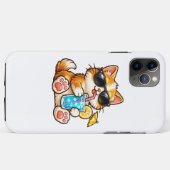 Koele Zomer Kat Case-Mate iPhone Case (Achterkant (horizontaal))