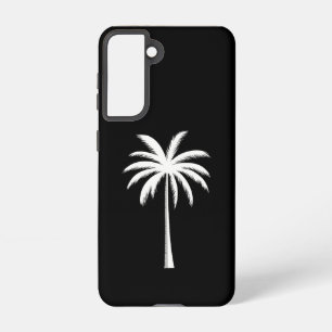 Koele zomer vakantie zonsondergang strand palmboom samsung galaxy hoesje
