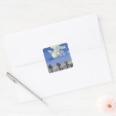 Koele Zonsondergang Stickers (Envelop)