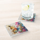 koeler glazen onderzetter (Schuin)