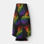 Koelere regenboogananas flesjeskoeler (Voorkant)