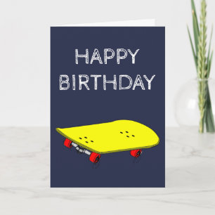 Koelgeel skateboard kaart