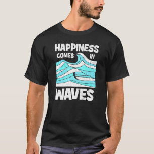 Koelgeluk komt voor in golven surfer-Surf T-shirt