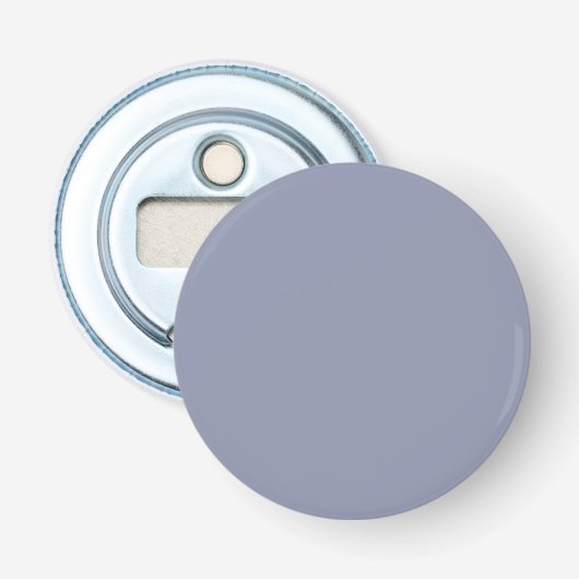 Koelgrijs Button Flesopener (Voorkant)