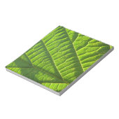 Koelgroene afdruk notitieblok (Gedraaid)