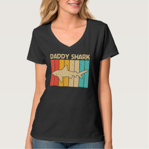 Koelhaai voor mannen jongens Papa Shark Ocean Anim T-shirt