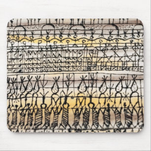 Koeling in een hete tuin' (1924) door paul klee muismat