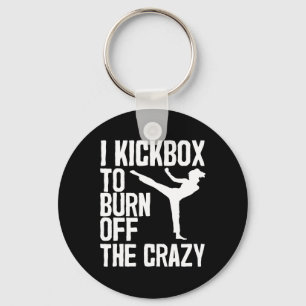 Koeling voor mannen Kickboxer Jab Workou Sleutelhanger