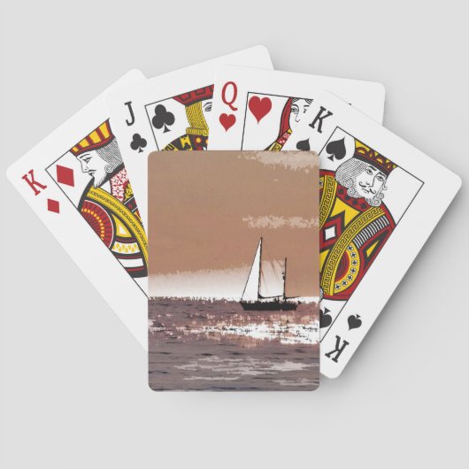 KOELKAARTEN VOOR HET SAILLEN POKERKAARTEN (Achterkant)