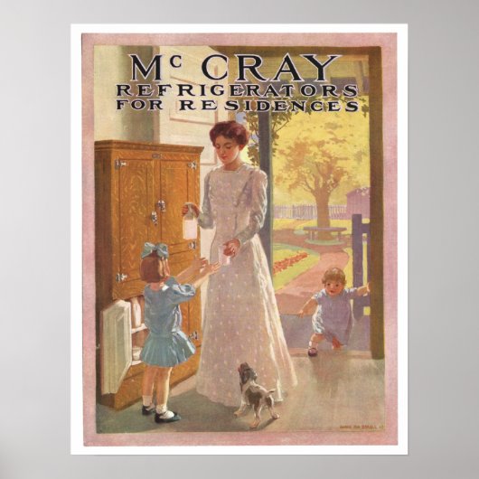  koelkast ad poster (Voorkant)