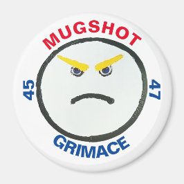 Koelkast knop GRIMACE MUGSHOT Magneet