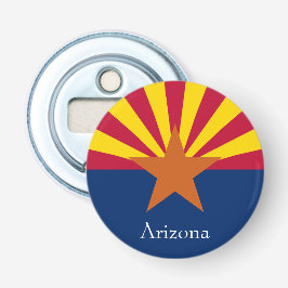 Koelkast Magneet Arizona Star Flesopener Button Flesopener