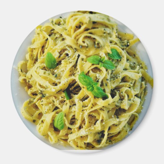 Koelkast magneet: Pasta Fettucine Magneet (Voorkant)