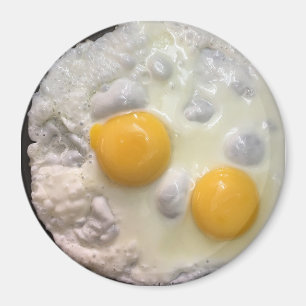 Koelkast Magnet: Fried Egg Magneet