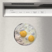 Koelkast Magnet: Gedraaide eieren Magneet (Insitu (Vaatwasser))