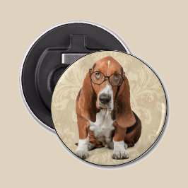 Koelkast Magnet UW aangepaste fotosjabloon Button Flesopener