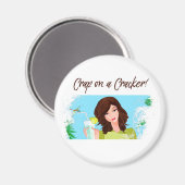 Koelkast Magnet Val Fremden Magneet (Voorkant / Achterkant)