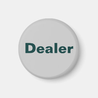Koelkast Poker LABEL Actie Magnet - Dealer Magneet