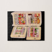 koelkast vol legpuzzel (Horizontaal)