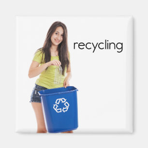 Koelkast voor recycling Magnet Magneet