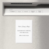 Koelkastmagneten | Aangepaste foto & sterke magnet Magneet (Insitu (Vaatwasser))