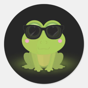 Koelkikker Ronde Sticker