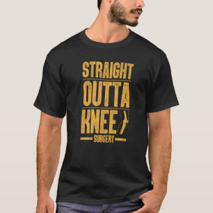 Koelkniestudie voor mannen Vervanging van een knie T-shirt