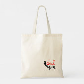 Koelmodus geactiveerd tote bag (Achterkant)