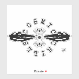 Koelmotto van reptielen v1 sticker