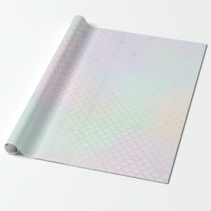 Koelpapier op basis van mermaïde pastel cadeaupapier