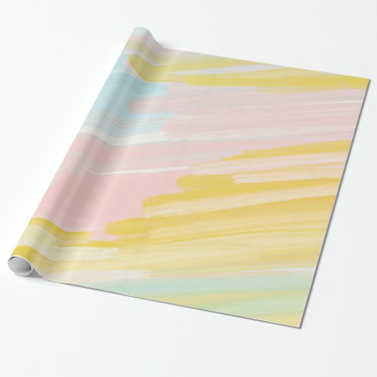 Koelpapier voor regenboogsherbet pastel cadeaupapier (Uitgerold)