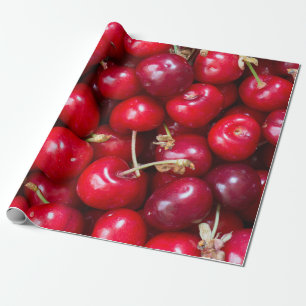 Koelpapier voor zoete kersen cadeaupapier
